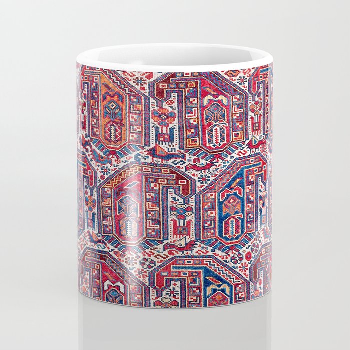 Khamseh Fars Southwest Persian Rug Print Coffee Mug Gallery Image 4
