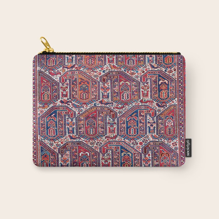 Khamseh Fars Southwest Persian Rug Print Carry All Pouch Gallery Image 1
