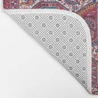 Khamseh Fars Southwest Persian Rug Print Bath Mat Gallery Image 2