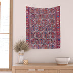 Khamseh Fars Southwest Persian Rug Print Wall Tapestry Gallery Image 2