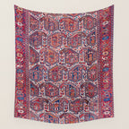 Khamseh Fars Southwest Persian Rug Print Wall Tapestry Gallery Image 4