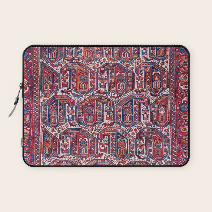 Khamseh Fars Southwest Persian Rug Print Laptop Sleeve Gallery Image 1