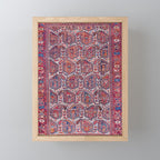Khamseh Fars Southwest Persian Rug Print Mini Art Print Gallery Image 1