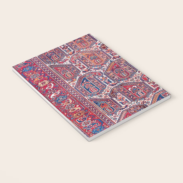 Khamseh Fars Southwest Persian Rug Print Notebook Gallery Image 3