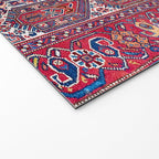 Khamseh Fars Southwest Persian Rug Print Welcome Mat Gallery Image 2