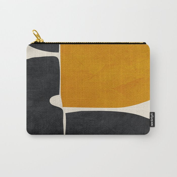 Modern Abstract Minimal Shapes 216 Carry All Pouch Gallery Image 1