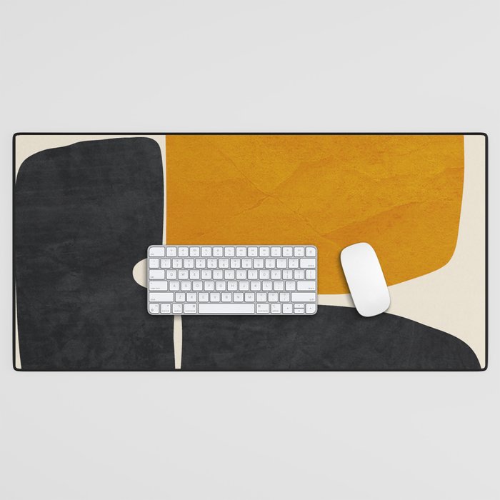 Modern Abstract Minimal Shapes 216 Desk Mat Gallery Image 1