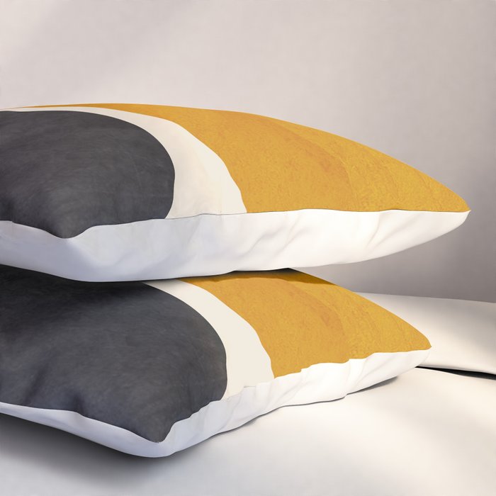 Modern Abstract Minimal Shapes 216 Pillow Sham Gallery Image 3
