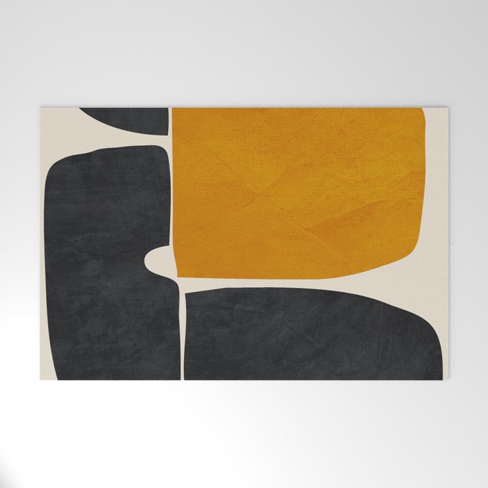 Modern Abstract Minimal Shapes 216 Welcome Mat Gallery Image 1