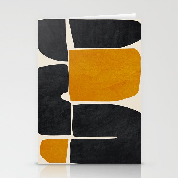 Modern Abstract Minimal Shapes 216 Stationery Card Gallery Image 2