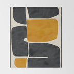 Modern Abstract Minimal Shapes 216 Throw Blanket Gallery Image 2