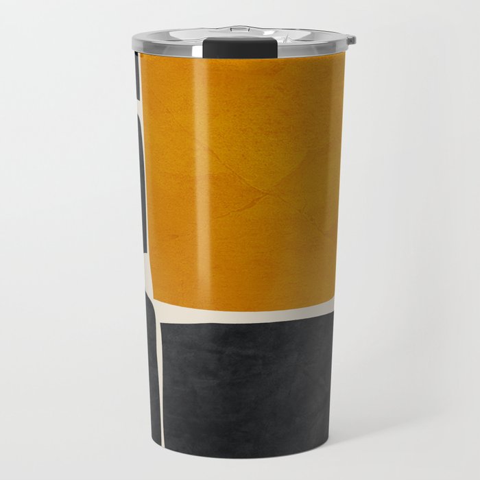 Modern Abstract Minimal Shapes 216 Travel Mug Gallery Image 1