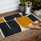 Modern Abstract Minimal Shapes 216 Outdoor Rug Gallery Image 2