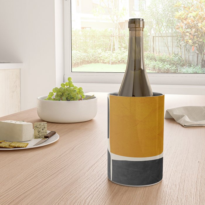 Modern Abstract Minimal Shapes 216 Wine Chiller Gallery Image 4