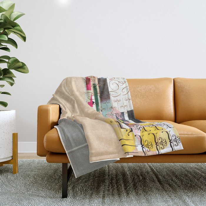 daydream freitag nachmittag Throw Blanket Gallery Image 1
