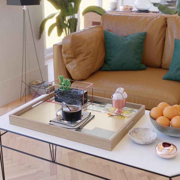 daydream freitag nachmittag Serving Tray Gallery Image 2