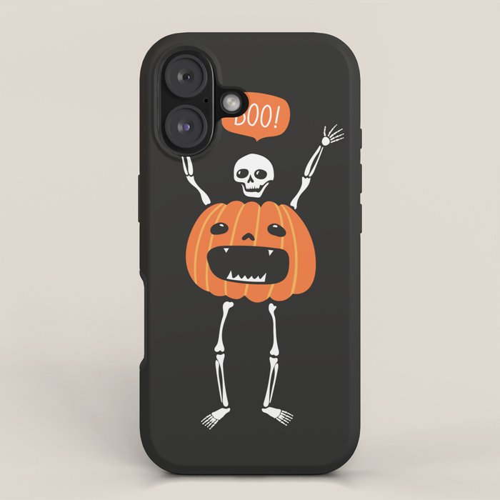 Pumpkin costume iPhone Case Gallery Image 1