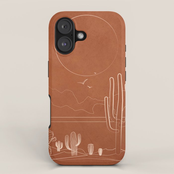 Sun over the Desert 1 iPhone Case Gallery Image 1