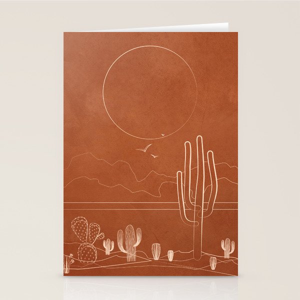 Sun over the Desert 1 Stationery Card Gallery Image 2