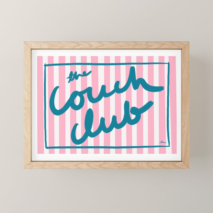 The Couch Club Mini Art Print Gallery Image 1