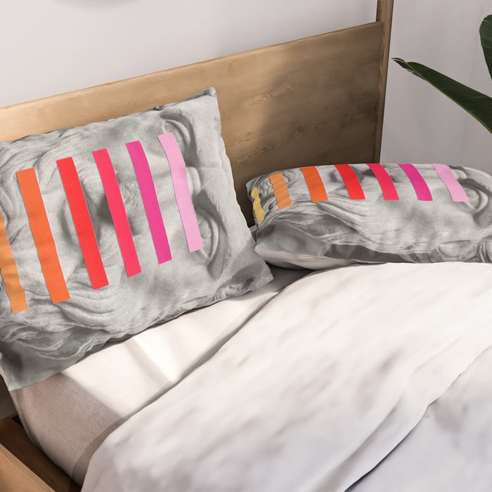 Sculpture With A Spectrum 2 Pillow Sham Gallery Image 2