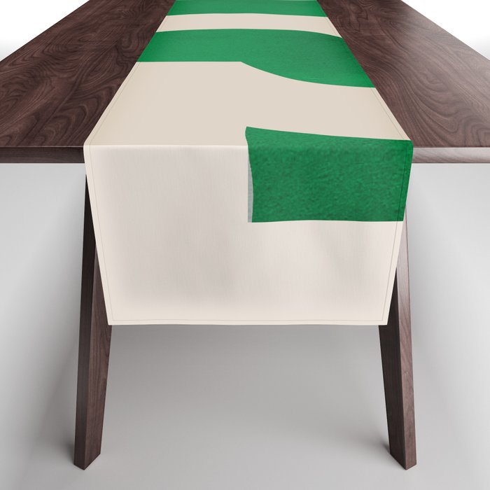Minimal Geometric Shapes 226 Table Runner Gallery Image 1