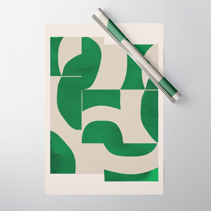 Minimal Geometric Shapes 226 Wrapping Paper Gallery Image 1
