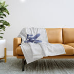 Seaweed 6 Throw Blanket Gallery Image 1