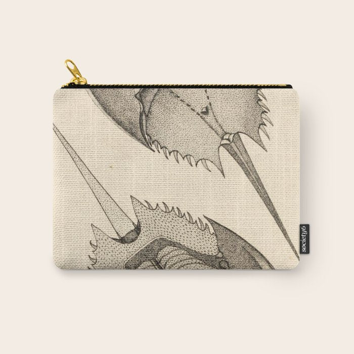 Horseshoe Crabs Carry All Pouch Gallery Image 1