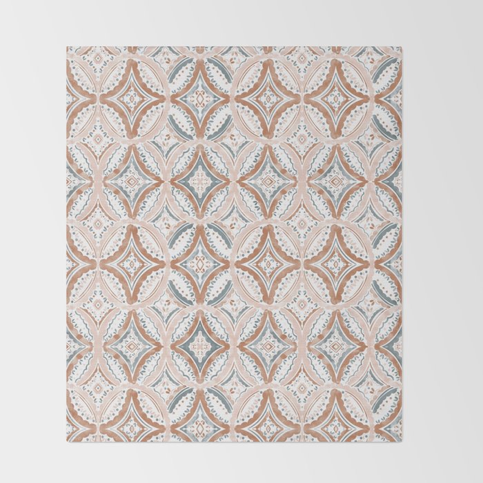 Rustic Medallion Charm Throw Blanket Gallery Image 2