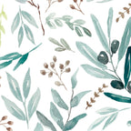 Botanical Eucalyptus Leaves Pattern Coffee Mug Gallery Image 2