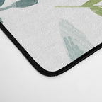 Botanical Eucalyptus Leaves Pattern Desk Mat Gallery Image 4