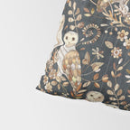 Wooden Wonderland Barn Owl Collage Pillow Sham Gallery Image 4
