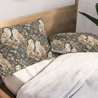 Wooden Wonderland Barn Owl Collage Pillow Sham Gallery Image 2