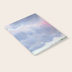 Vertical landscape art with clouds Notebook Gallery Image 2