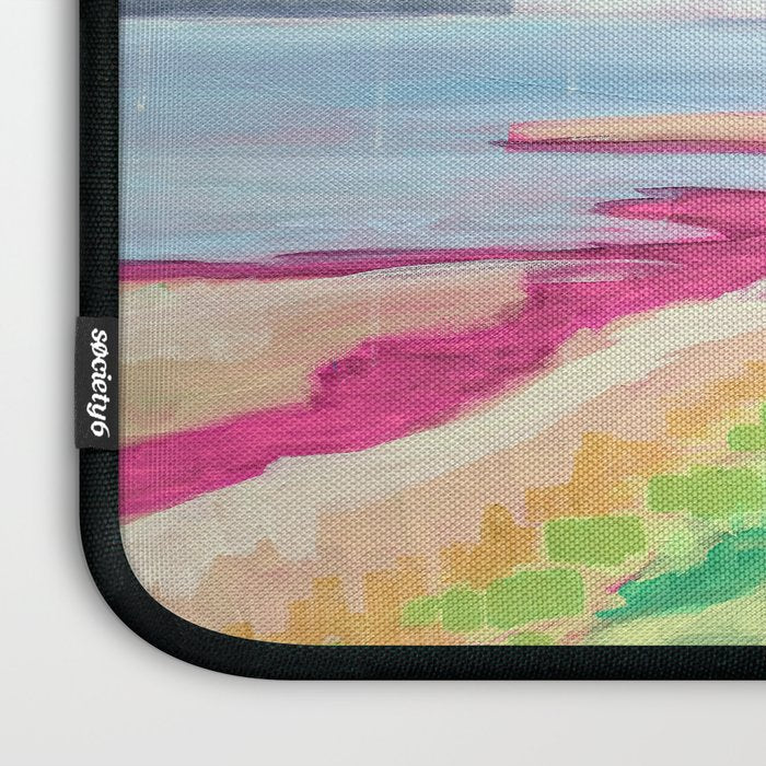 Vertical landscape art with clouds Laptop Sleeve Gallery Image 3
