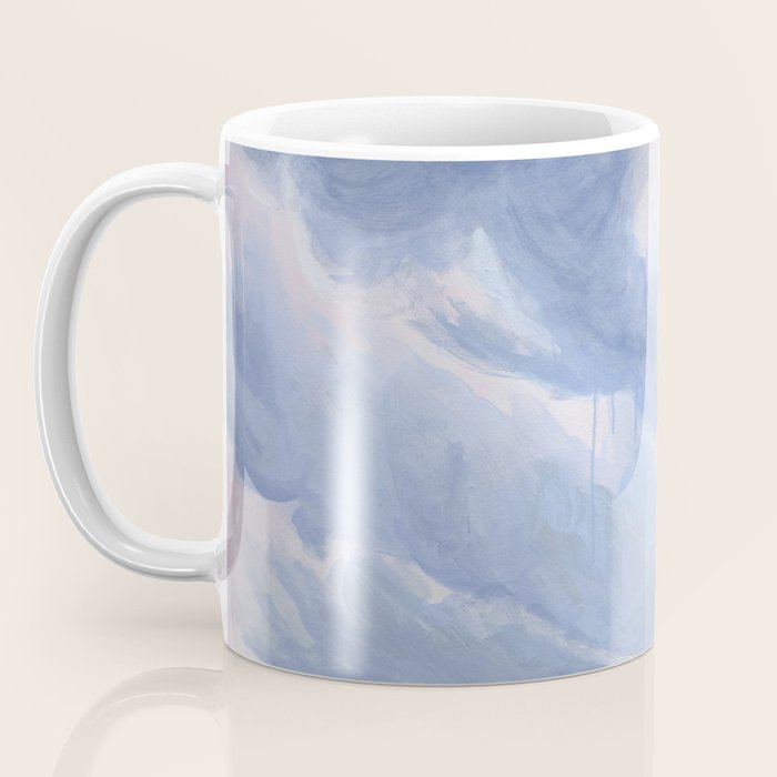 Vertical landscape art with clouds Coffee Mug Gallery Image 3