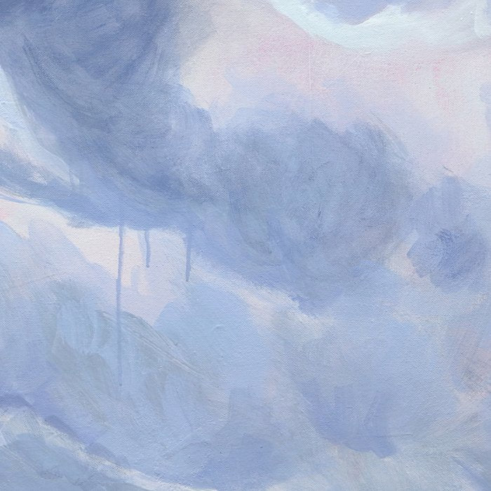 Vertical landscape art with clouds Coffee Mug Gallery Image 2