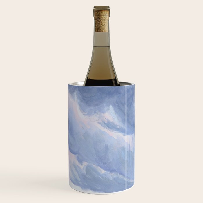 Vertical landscape art with clouds Wine Chiller Gallery Image 2