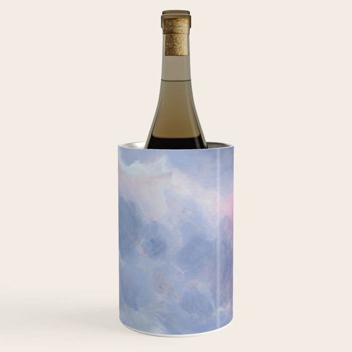 Vertical landscape art with clouds Wine Chiller Gallery Image 3