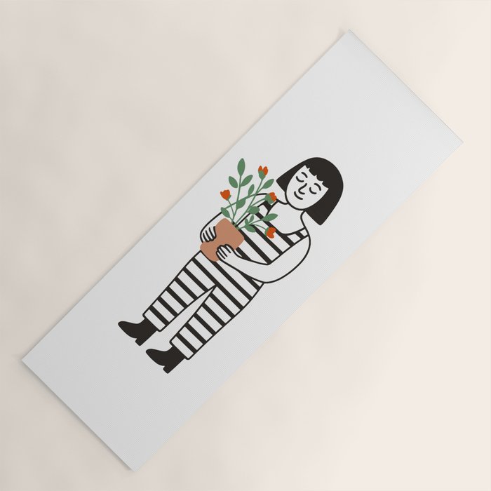 Nurture in Bloom Yoga Mat Gallery Image 1