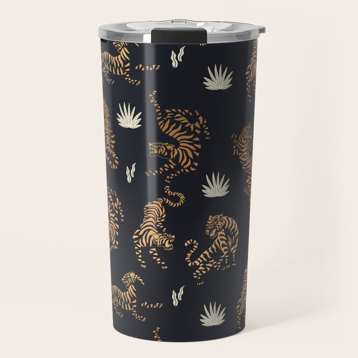 Golden Tigers Travel Mug Gallery Image 1