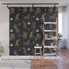 Golden Tigers Wall Mural Gallery Image 1