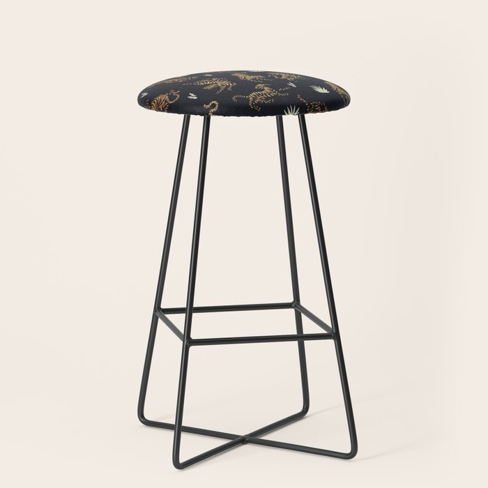 Golden Tigers Stool Gallery Image 1