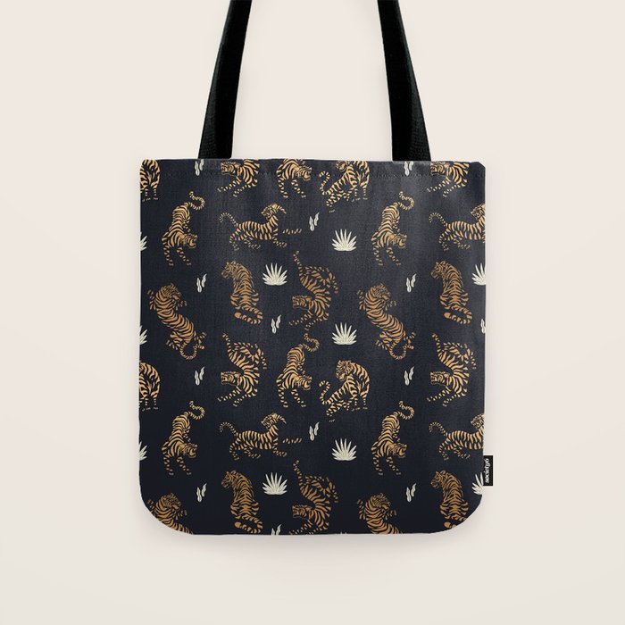 Golden Tigers Tote Bag Gallery Image 1