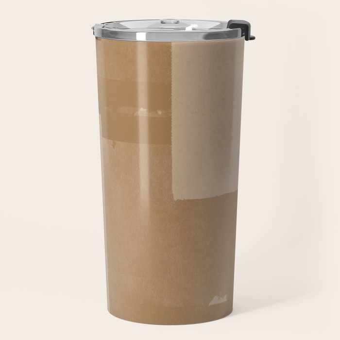 Beige Paper Cut Travel Mug Gallery Image 2