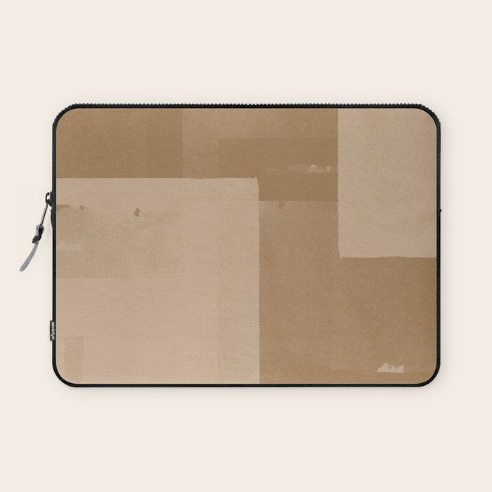 Beige Paper Cut Laptop Sleeve Gallery Image 1