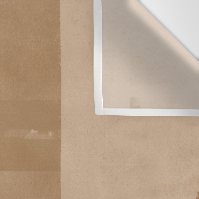 Beige Paper Cut Wall Tapestry Gallery Image 3