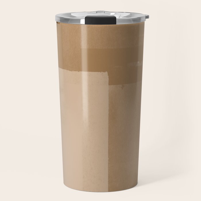 Beige Paper Cut Travel Mug Gallery Image 1