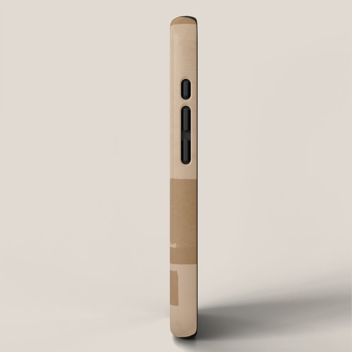 Beige Paper Cut iPhone Case Gallery Image 2